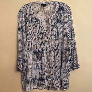 JNY Jones New York Plus Size Blouse